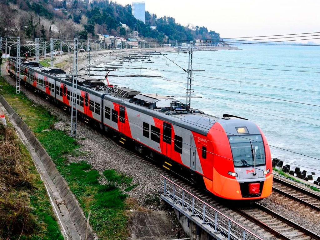 С среды изменится расписание двух электричек на маршруте «Имеретинский курорт – Туапсе»