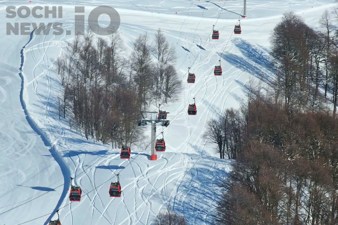 Горнолыжный сезон в Красной Поляне подходит к концу: названы даты закр
