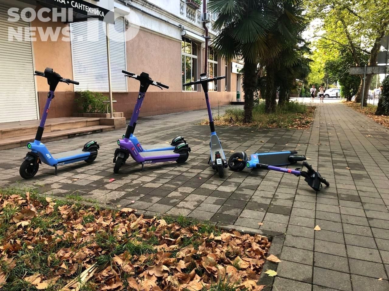 Штрафы за оставленные электросамокаты введут в Краснодарском крае